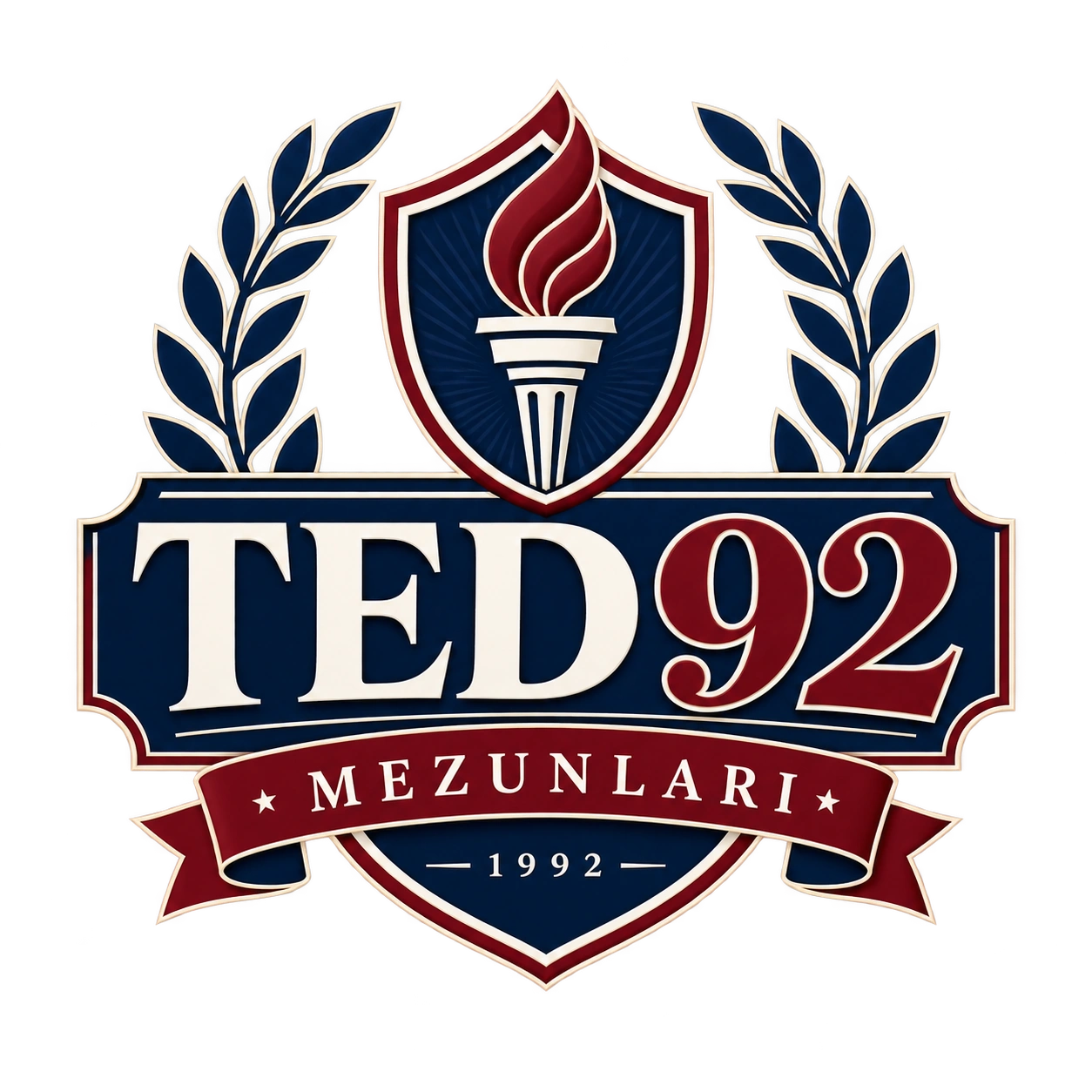 TED 92 Mezunları logosu